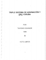Triple Sistema de Adivinacion y Ebo Yoruba - Taiyewo Ogunade.pdf